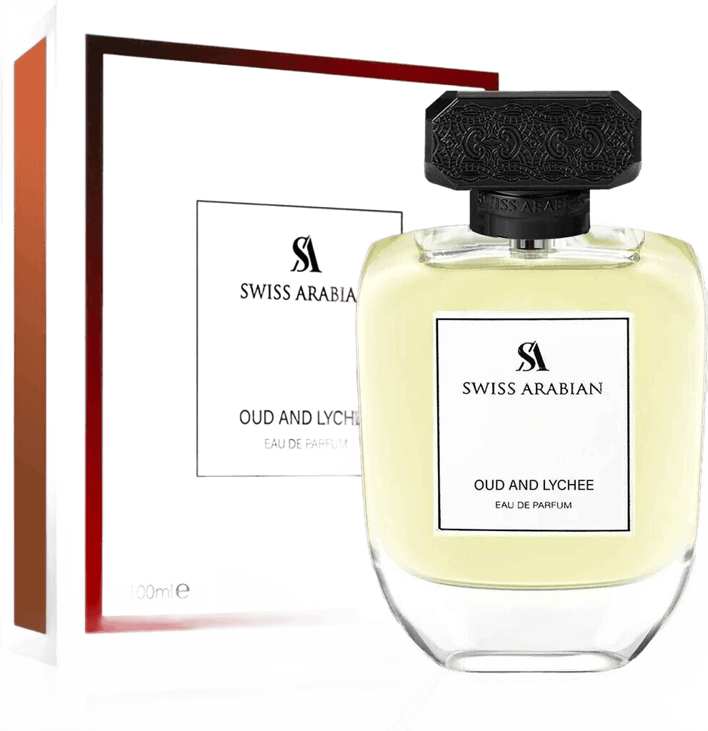 Oud and lychee swiss